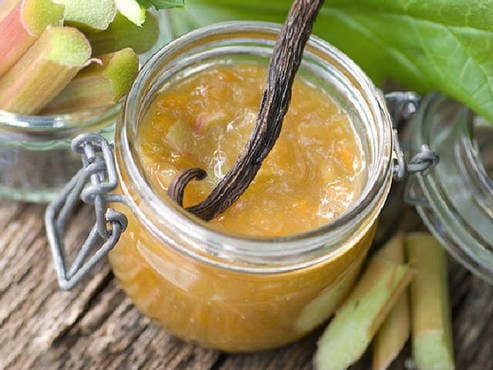 Rhubarb jam with orange 3 recipes