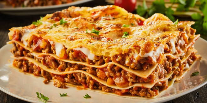 Lasagna without milk