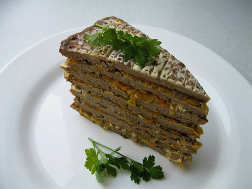 Galette de foie de veau