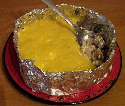 Julienne in foil