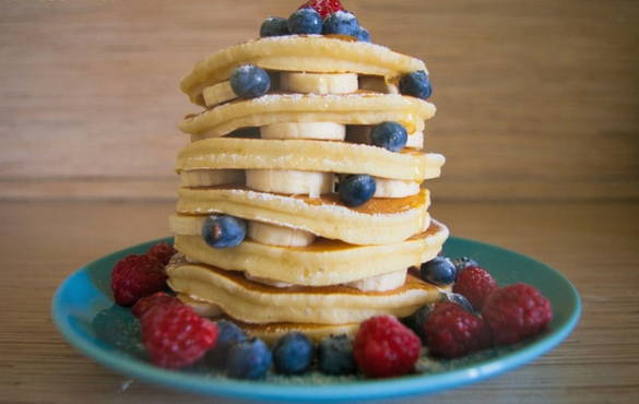 Pancakes in five minutes