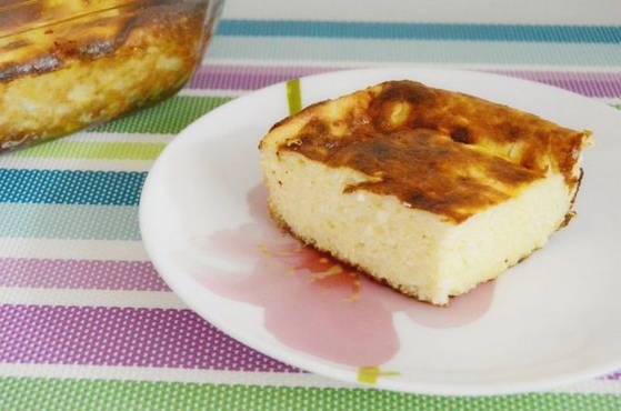 Casserole de fromage cottage au four