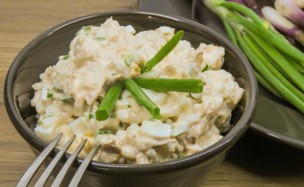 Salade de thon et riz