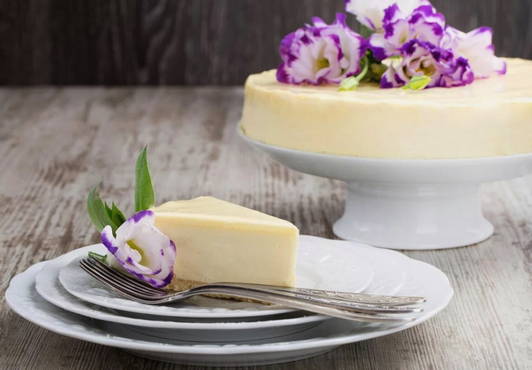 Cheesecake without cookies