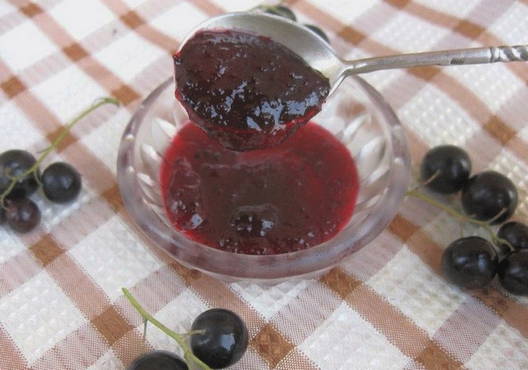 Gelée de jus de cassis