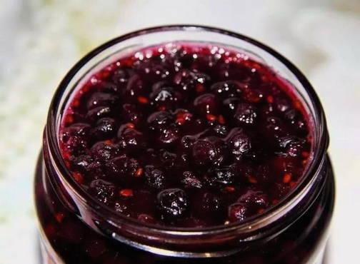 Confiture d'Irga pour l'hiver