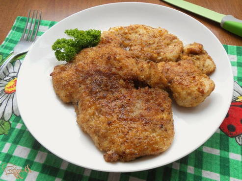 Chicken chops in soy sauce