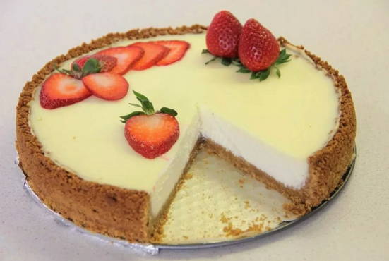 Cheesecake at home