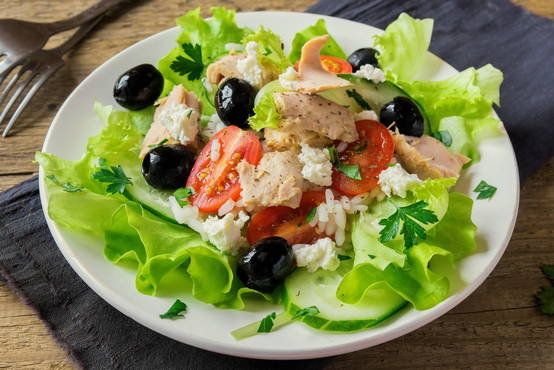 Salade de thon et feta