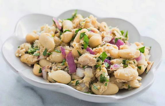 White beans salad