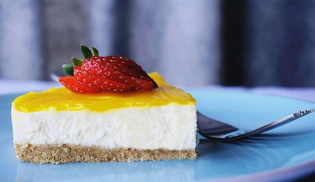 Cheesecake sans cuisson avec du fromage blanc