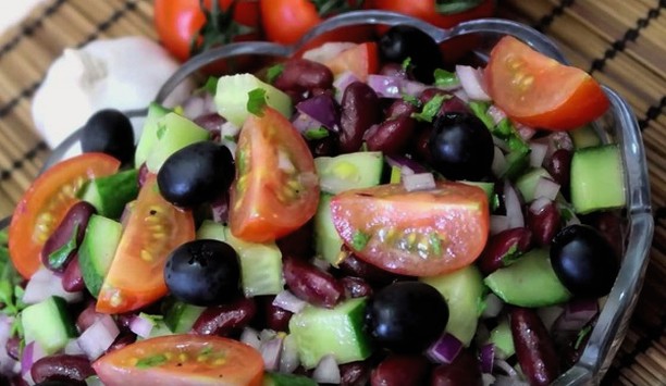 Salade de haricots sans mayonnaise