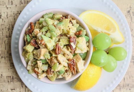 Salade de poulet sans mayonnaise