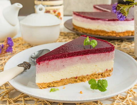 Cheesecake aux cerises