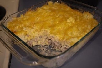 Casserole de pommes de terre à la viande