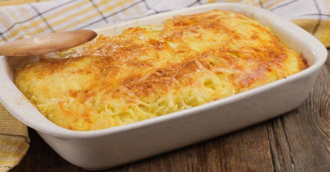 Casserole de pâtes du jardin