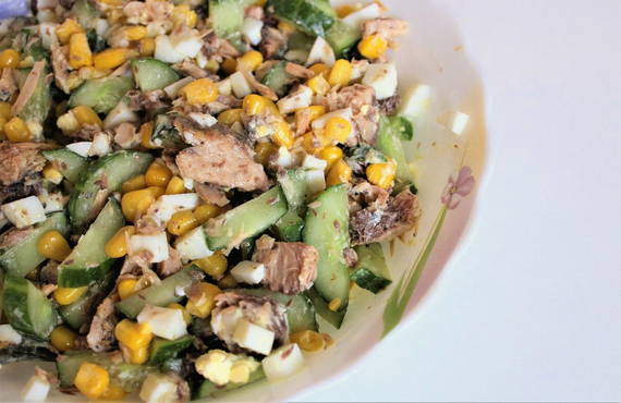 Tuna and corn salad PP