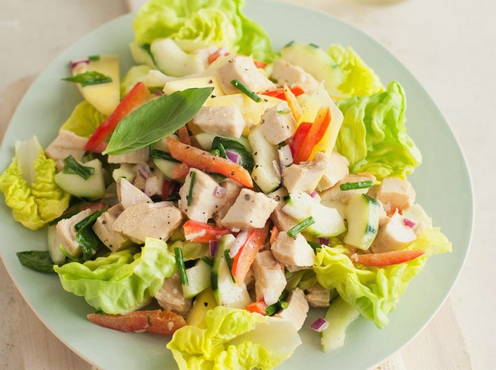 Chicken and egg salad