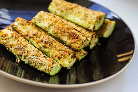 Courgettes maigres au four