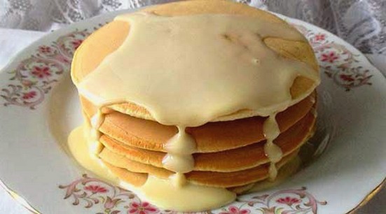 Pancakes without baking soda and baking powder