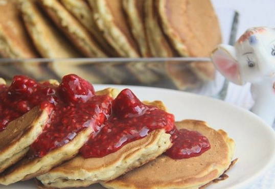 Oatmeal pancakes