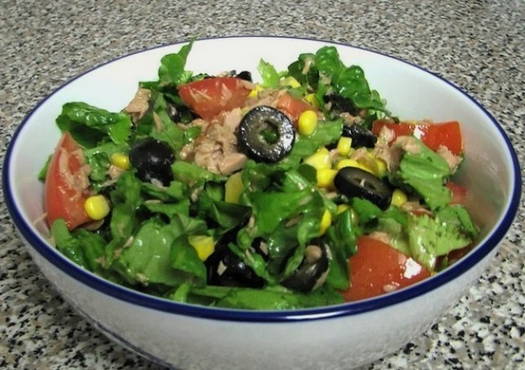 Salade de thon aux herbes