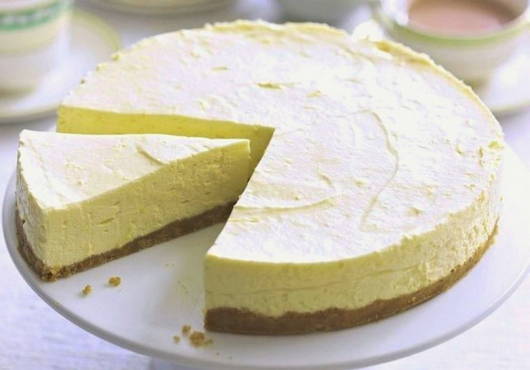 Cheesecake citron mascarpone sans cuisson