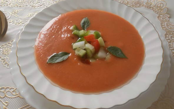 Gazpacho in Andalusian