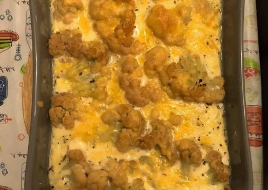 Casserole de chou-fleur au poulet