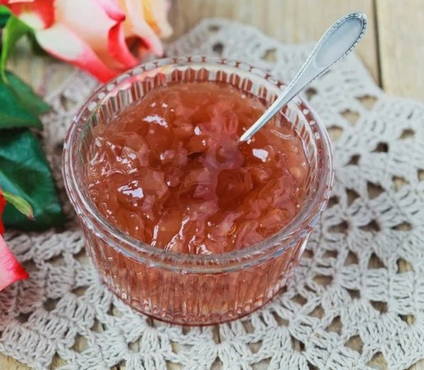 Confiture de roses sans sucre