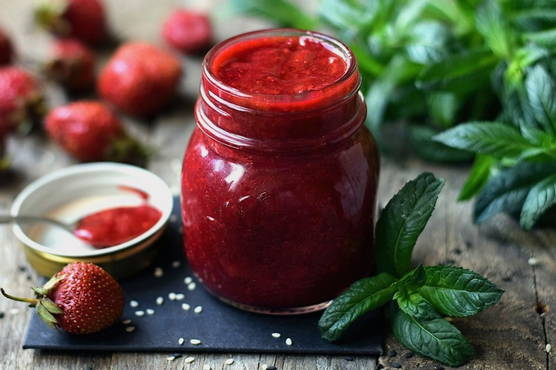 Strawberry jam with pectin for the winter