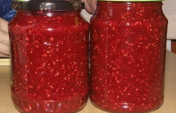 Confiture de framboises sans cuisson