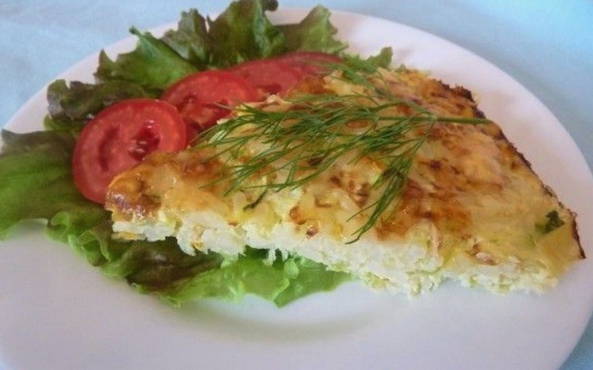 Casserole de courgettes au riz