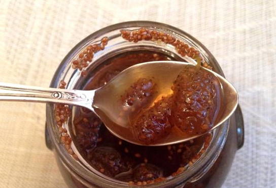 Confiture de mûres sans sucre