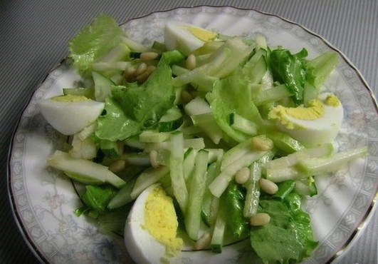 Salade de courge d'été