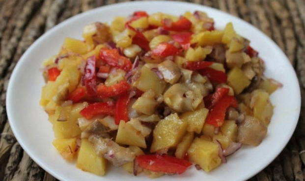 Salade de beurre frit