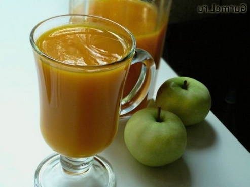 Jus de carotte avec pulpe pour l'hiver