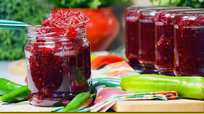 Salade de betteraves rouges pour l'hiver