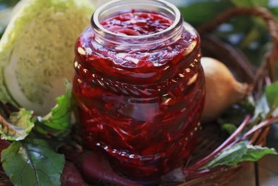 Pickled beets for the winter without sterilization