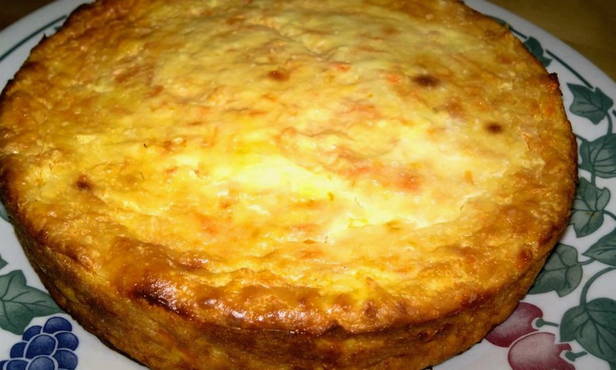 Casserole de fromage cottage et carottes au four