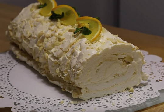 Rouleau merengue sans crème