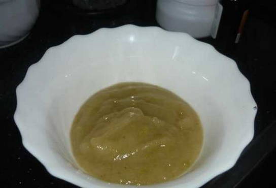 Purée de poires à la cannelle pour l'hiver