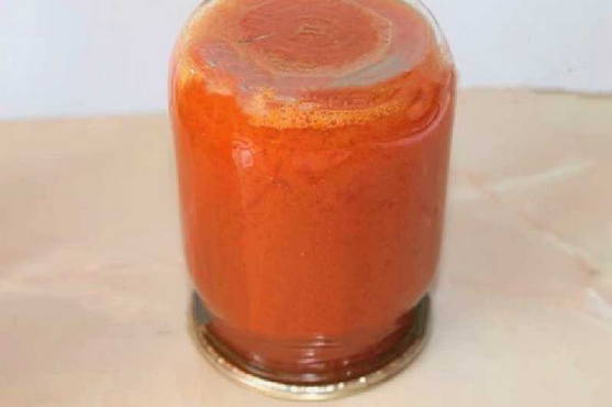 Vegetable juice without sterilization for the winter