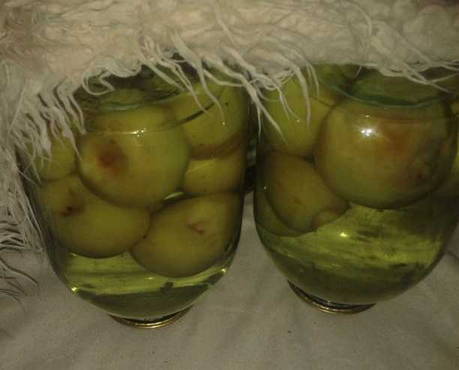 Antonovka apple compote for a 3-liter jar for the winter