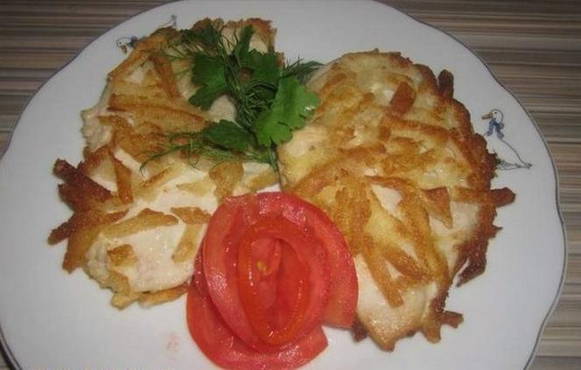 Escalope de poulet dans la capitale