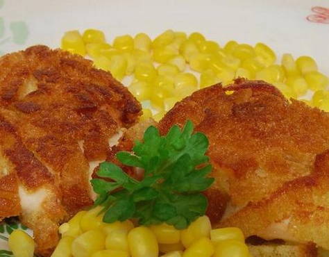 Chicken breast ministerial schnitzel