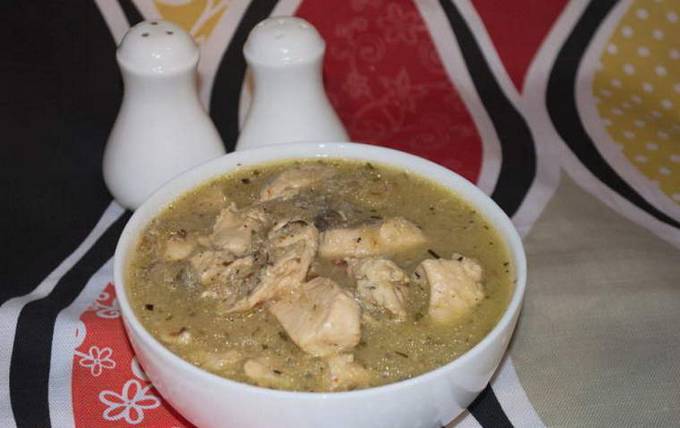 Goulasch de poulet aux champignons