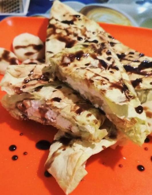 مغلفات PP من lavash مع الجبن القريش