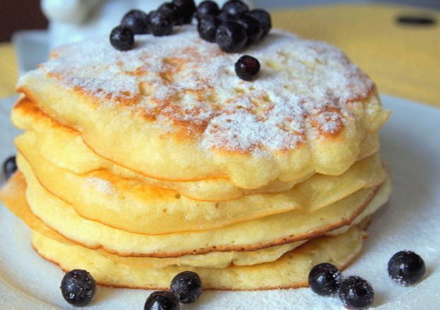 Greek yogurt pancakes