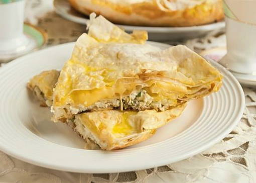 Pain pita paresseux dans une casserole